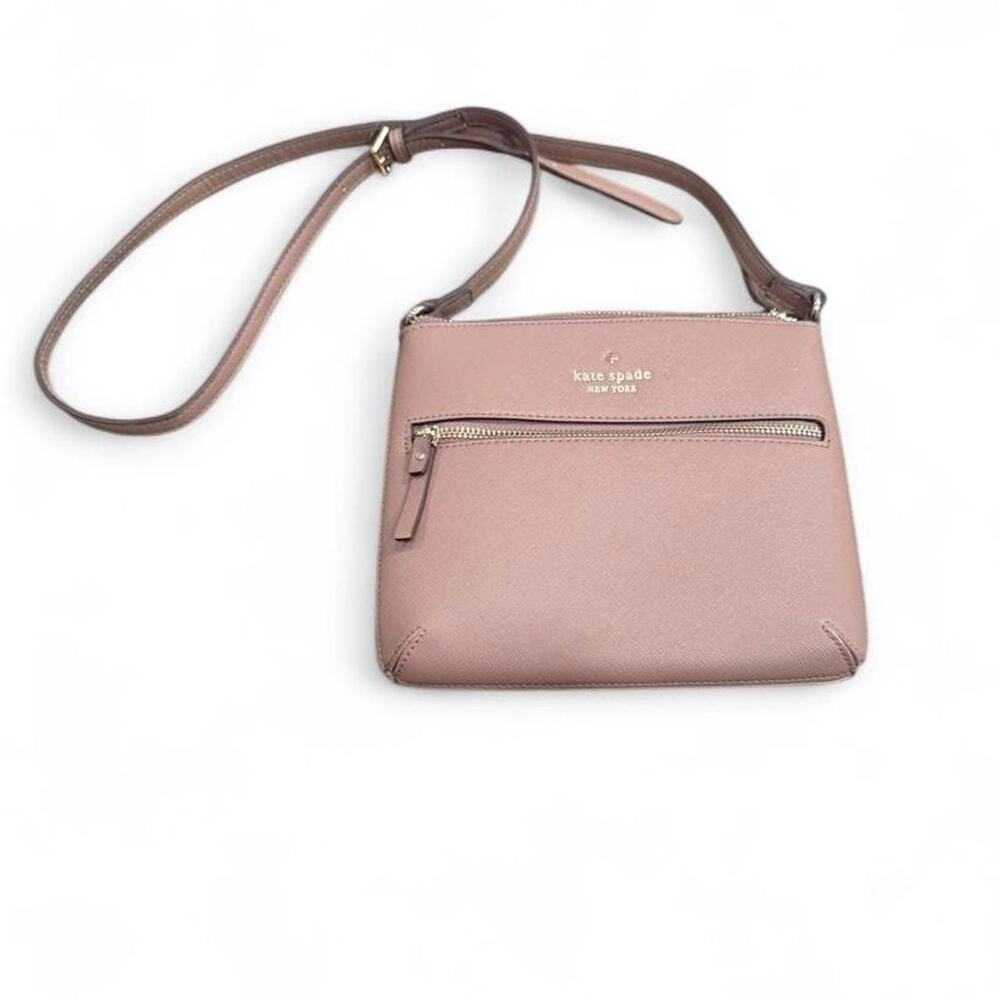 NWT Kate Spade Sadie Large North South Crossbody Bag in Chalk Pink